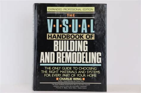 The Visual Handbook Of Building And Remodeling Ebay