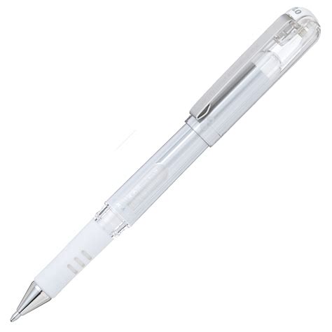 Ручка гелевая Pentel Hybrid Gel Grip DX белая 1мм K230-W - 245 руб.