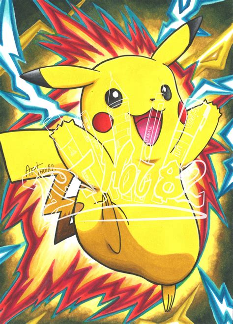 Pikachu FANART - Arthoi82