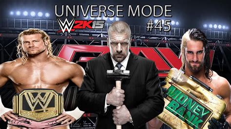 Wwe 2k15 Universe Mode 45 There Always A Plan B Youtube