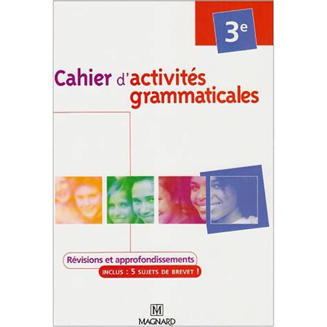 Cahier D Activites Grammaticales Dar Soulami Al Hadita