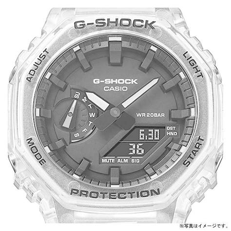 G SHOCK ホワイトベース クリアータイプ CASIO カシオ GA 2100SKE 7AJF GA 2100SKE 7AJF