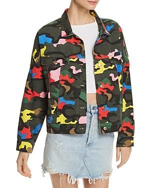 Sunset Spring Camo Denim Jacket 100 Exclusive In Colorful Cam