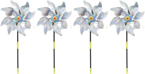 Patikil Bird Reflective Pin Wheels Pack X Inch Sparkly