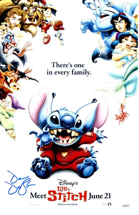 Csr Collectibles Dean Deblois Signed 11×17 Poster Director Writer Creator Disney Lilo And Stitch