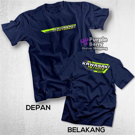 Jual Kaos Kawasaki 2 Stroke Baju Motor Ninja 2 Tak Two Stroke Engine