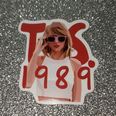 Music Taylor Swift Waterproof Sticker 1989 Waterproof Stickers