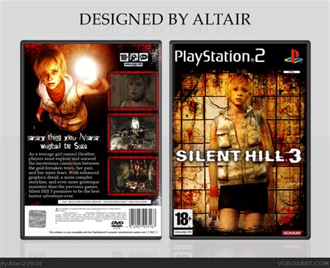 Silent Hill 3 Playstation 2 Box Art Cover By Altair