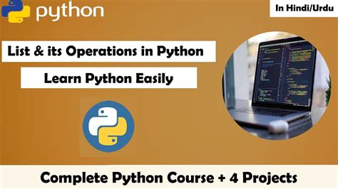 List In Python List Operations List Functions In Python How To