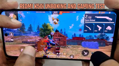 Redmi K I Unboxing And Handcam Settings Hud Sensi Dpi