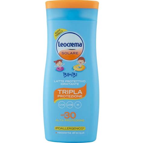 Solare Bimbi Latte Protettivo Idratante Spf 30 LEOCREMA 200 ML Coop Shop