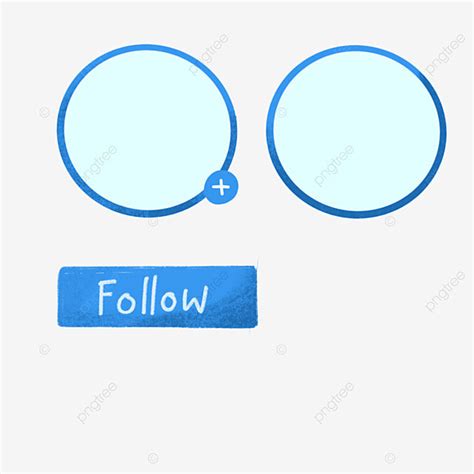 Instagram Following Clipart Transparent Background Cute Social Media