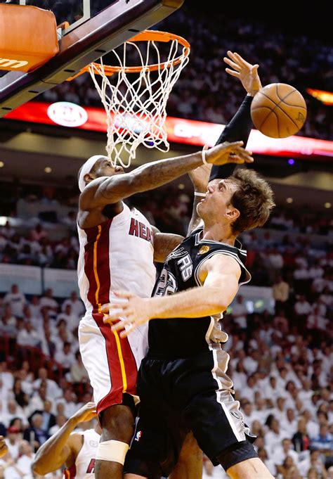 Front Line Stopper - LeBron's Block on Tiago Splitter - ESPN