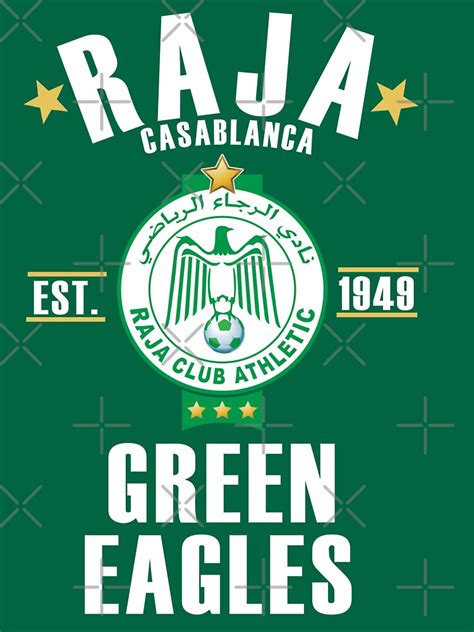 10 Raja Club Athletic Casablanca Morocco Vinyl Sticker Decal Desafie