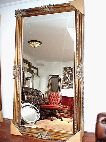 Grand Miroir Dor De Style Baroque Typical English Decorations