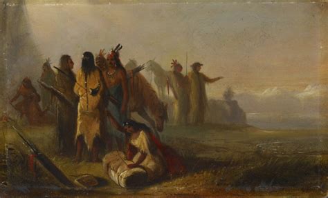 Scene Of Trappers And Indians 372772 The Walters Art Museum