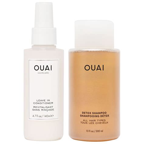 Detox Shampoo & Leave in Conditioner Hair Set - OUAI | Sephora