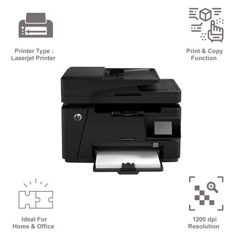 Buy HP LaserJet Pro MFP M128FW Wireless Black White Multi Function