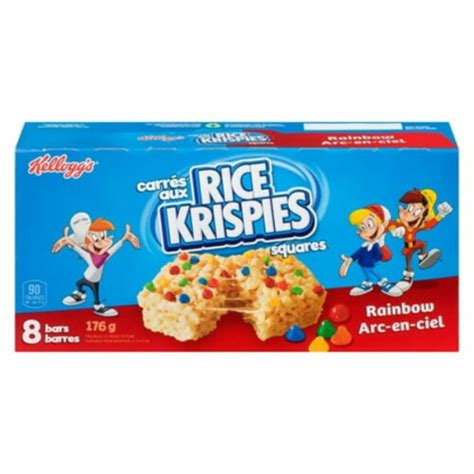 Kellogg S Rice Krispies Rainbow Bars 176 G Walmart Toronto GTA