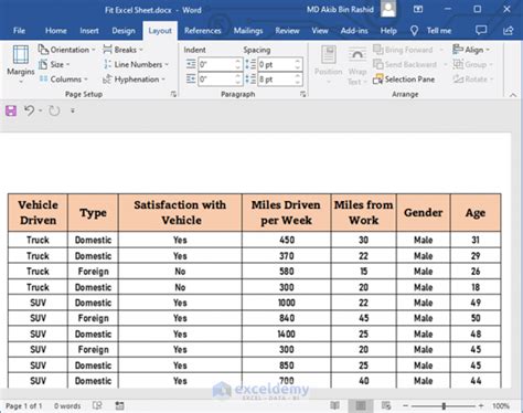 How To Fit An Excel Sheet On One Page