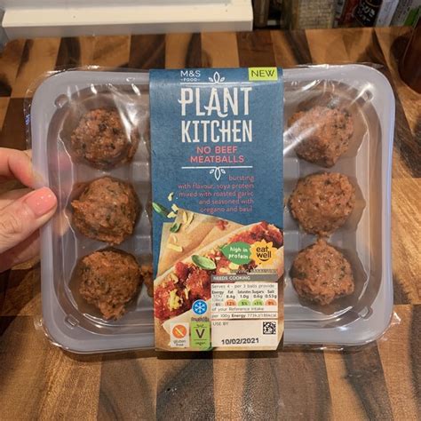 Plant Kitchen M S No Beef Meatballs Review Abillion