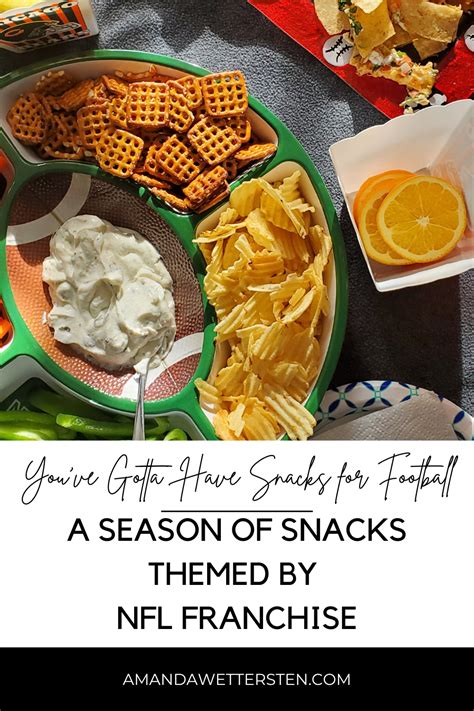 Football Snacks — amandawettersten.com