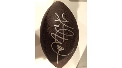 Kurt Warner Autographed Football for Sale at Auction - Mecum Auctions