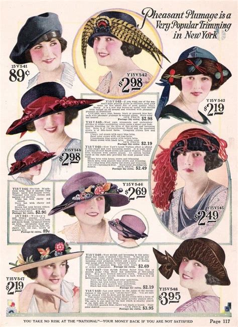 1920s Hat Styles for Women- History Beyond the Cloche Hat 1920'S STYLE ...