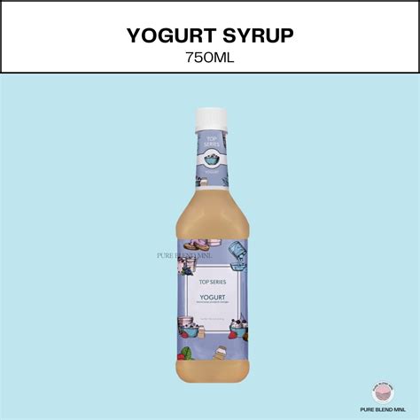 top yogurt syrup  ml lazada ph