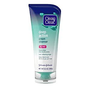 Amazon Clean Clear Oil Free Deep Action Cream Cleanser