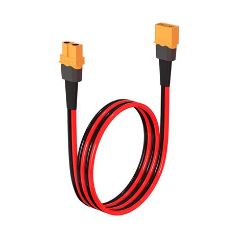 Elfculb 10awg Xt60 Extension Cable Xt60 Female To Male Connector For Rc Battery