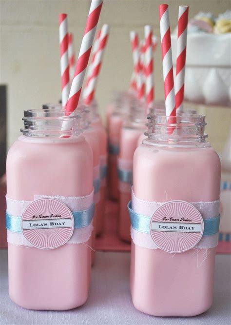 Mini Plastic Milk Bottles Plastic Milk Bottles Candy Birthday Party