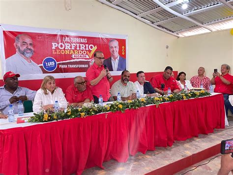 PRSC Proclama A Porfirio Leonardo Como Candidato A Alcalde Por Las Te