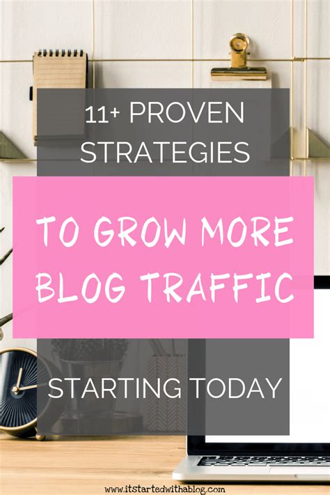 11 Proven Strategies If You Need More Blog Traffic It Started With A Blog