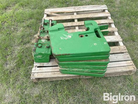 John Deere Suitcase Weights Bracket Bigiron Auctions