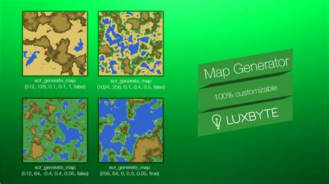 Random Map Generator by Luxbyte | GameMaker: Marketplace