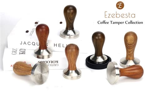 Amazon Ezebesta 58mm Coffee Tamper Espresso Press With Tamper Mat