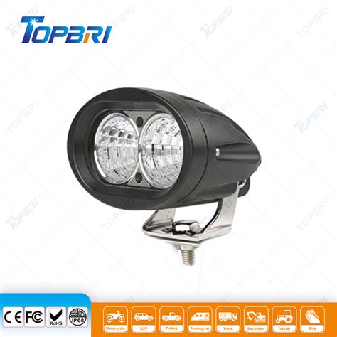 Oval Blue W Cree Led Work Forklift Warning Light Led Warning Light