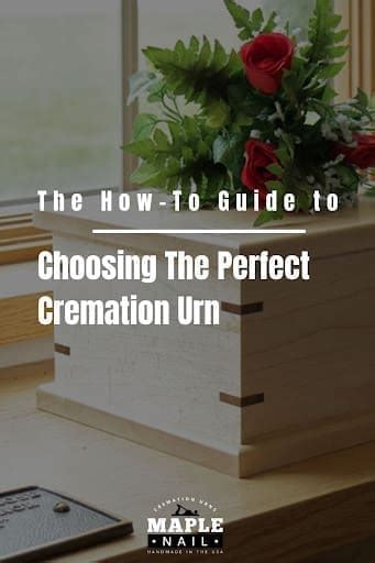 How To Choose The Perfect Cremation Urn Maple Nail Cremation Urns