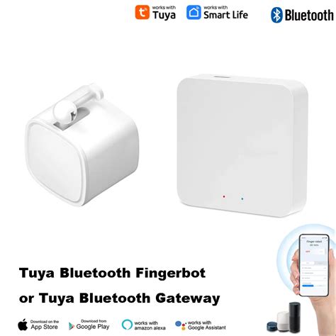 Tuya Bluetooth Finger Robot Switch Button Pusher Smart Life APP