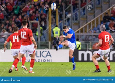 Italian Rugby National Team Editorial Image Image Of Tommaso Ball