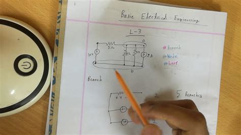 Basic Electrical Engineering Part Branch Node Loop Youtube