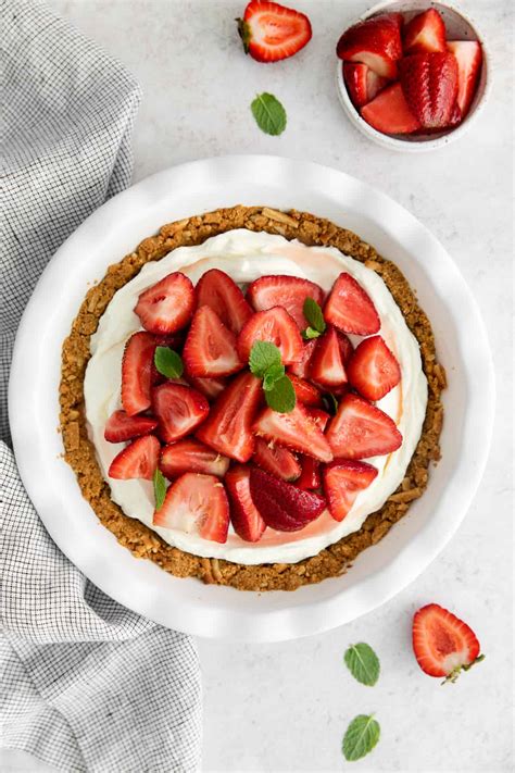 Strawberry Cream Cheese Pie The Cheese Knees