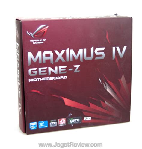 Review Asus Rog Maximus Iv Gene Z Motherboard Intel Sandy Bridge Berukuran Mungil Dengan