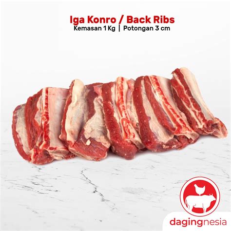 Iga Sapi Konro Kg Dagingnesia