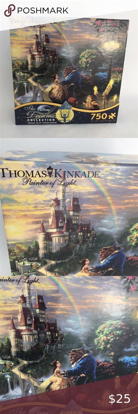 Thomas Kinkade The Disney Dream Collection Beauty The Beast 750 Piece