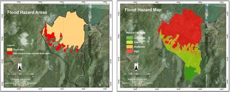 A Flood Hazard Areas Of Brgy Pansol Download Scientific Diagram