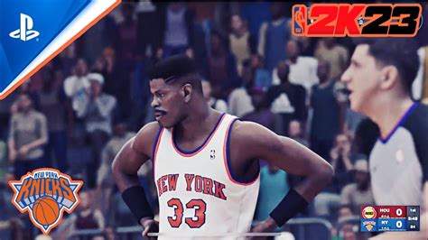 Nba 2k23 Ps5 4k Gameplay Hof Hakeem Vs Ewing🔥1994 Finals🔥houston