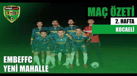 Golden League Kocaeli Embeff Yenimahalle Maç Özeti YouTube