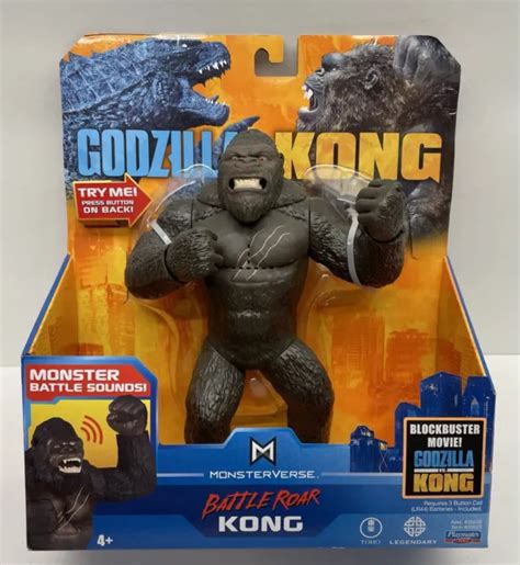 PLAYMATES MONSTERVERSE GODZILLA VS Kong Battle Roar Sounds Kong 7